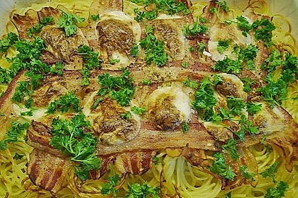 Spaghetti - Auflauf mit Speck 35