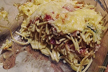 Spaghetti - Auflauf mit Speck 64