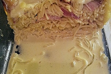 Spaghetti - Auflauf mit Speck 77