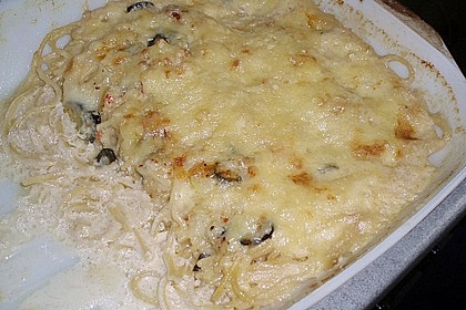 Spaghetti - Auflauf mit Speck 79