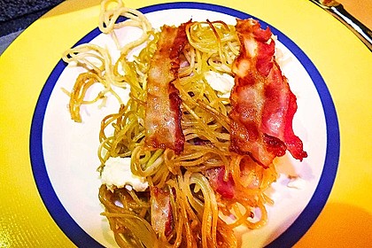 Spaghetti - Auflauf mit Speck 73