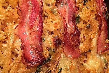 Spaghetti - Auflauf mit Speck 38