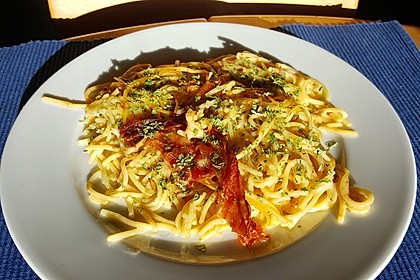 Spaghetti - Auflauf mit Speck 40