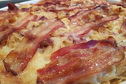Spaghetti - Auflauf mit Speck 14