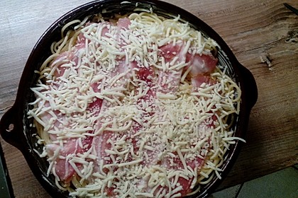 Spaghetti - Auflauf mit Speck 70