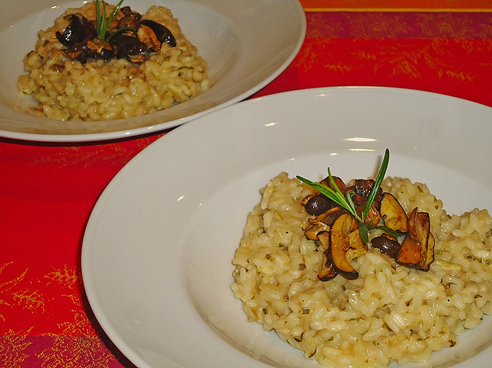 Prosecco - Risotto mit gebratenen Steinpilzen von doro2 | Chefkoch.de