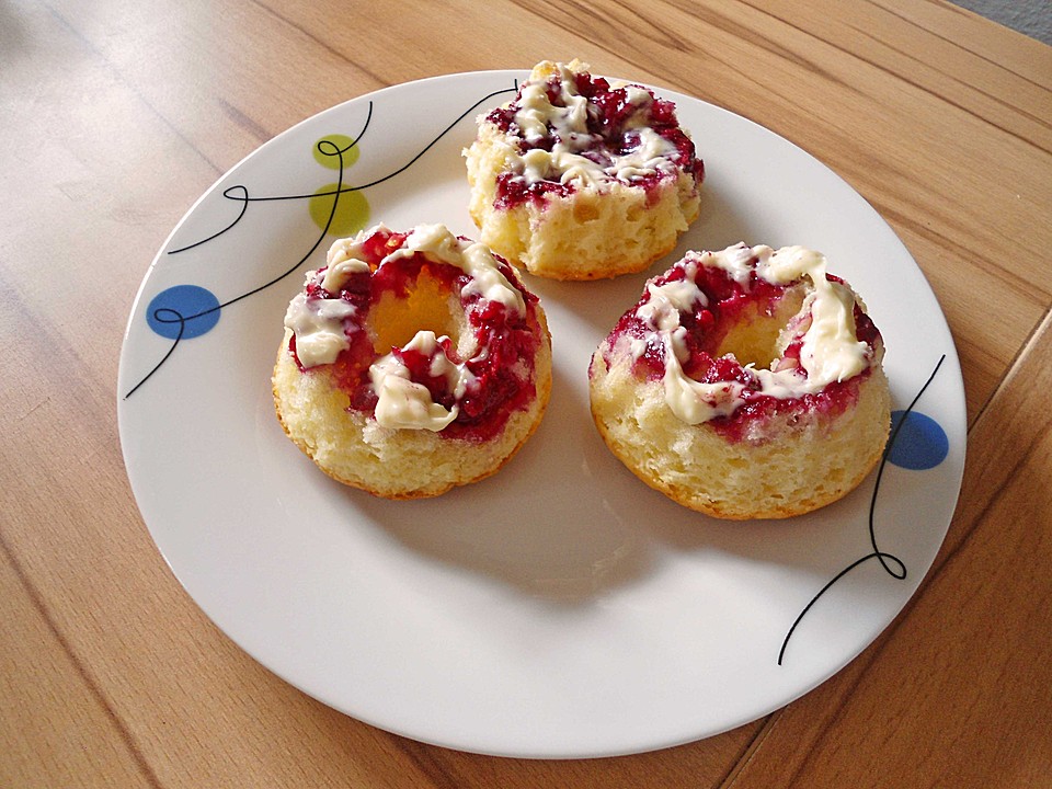 Himbeermuffins mit saurer Sahne | Chefkoch.de