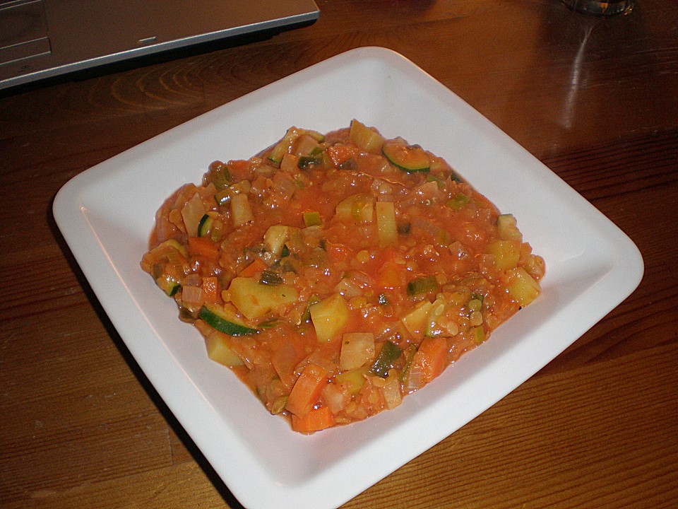 Rote Linsensuppe mit Joghurt von Mabel | Chefkoch.de