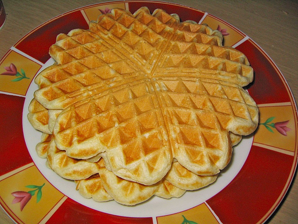 Amerikanische Waffeln mit Ahornsirup von poppermann Chefkoch.de