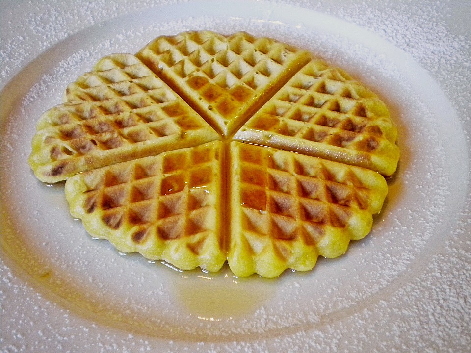 Amerikanische Waffeln mit Ahornsirup von poppermann | Chefkoch.de