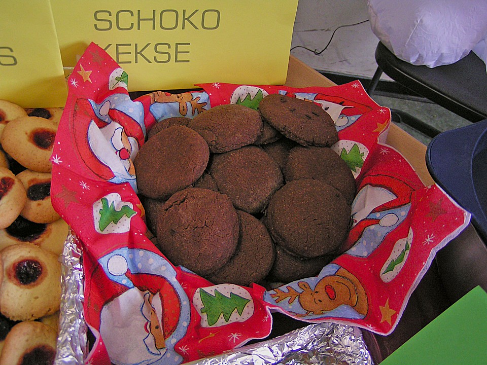 Englische Schoko - Kekse von venussternchen | Chefkoch.de
