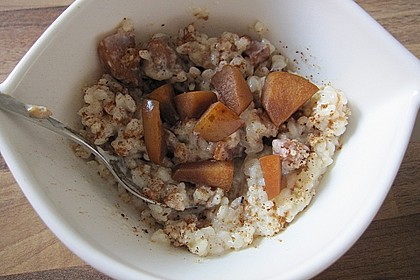 Bratapfel - Milchreis