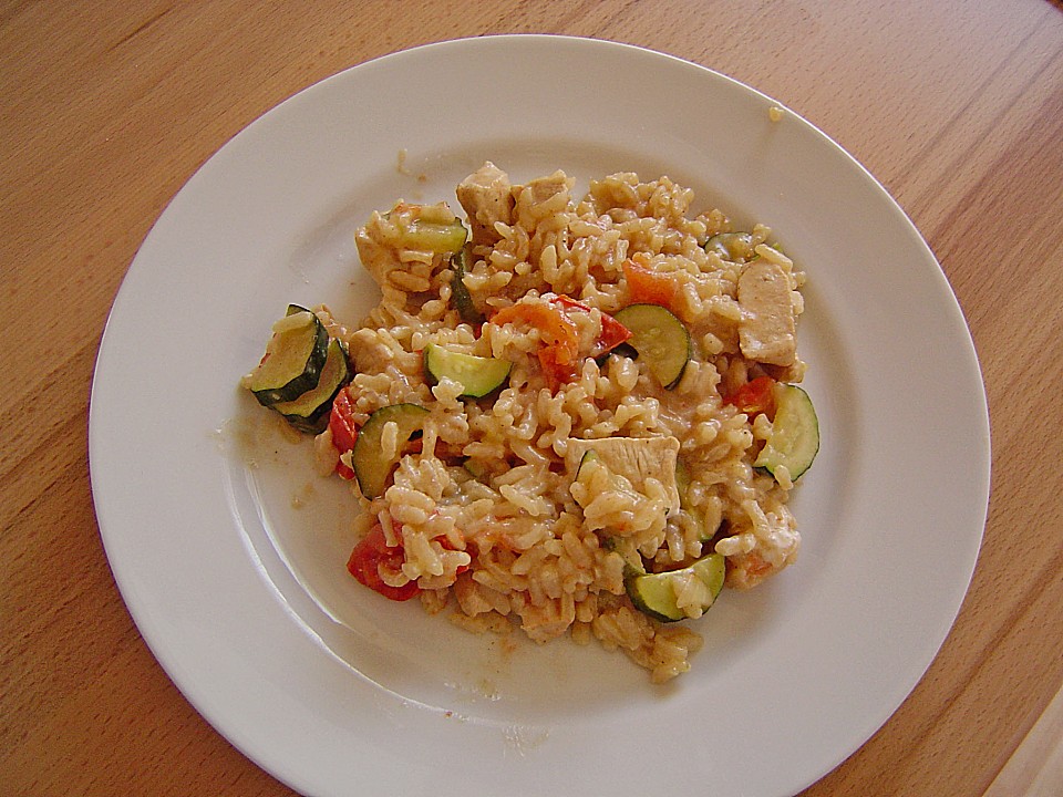 Gemüse - Hähnchen - Risotto von sunny_82 | Chefkoch.de