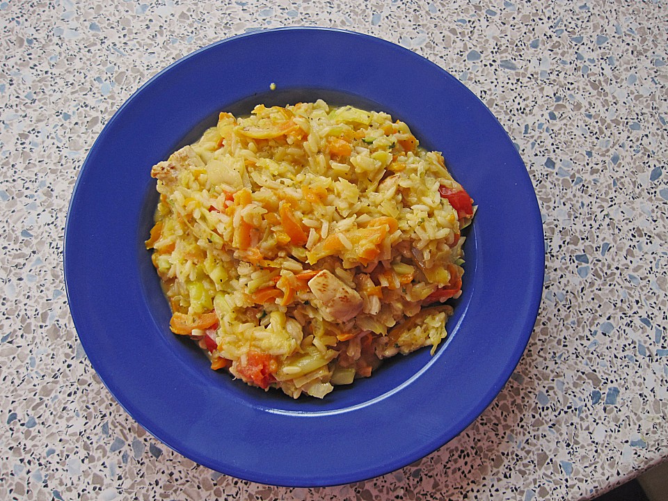 Gemüse - Hähnchen - Risotto von sunny_82 | Chefkoch.de
