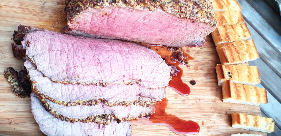 Roastbeef mit Kräuter-Senf-Kruste von feuermohn | Chefkoch.de