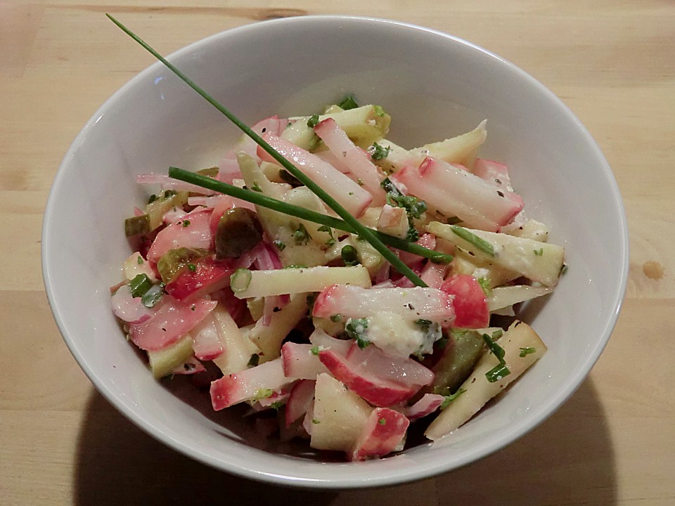 Radieschen - Apfel - Salat von björk | Chefkoch.de