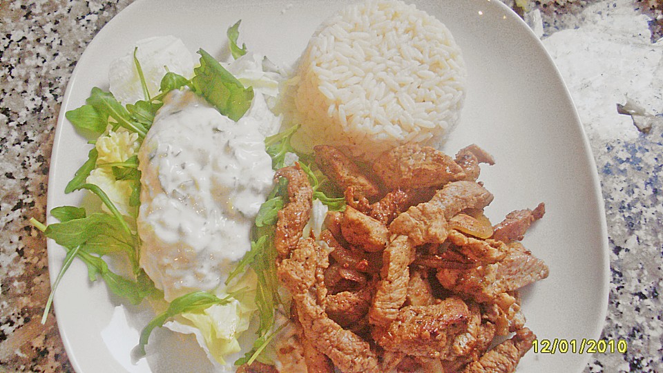 Puten - Gyros von GoldDrache | Chefkoch.de