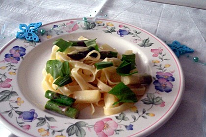 Gebratener Spargel mit Bärlauch 28