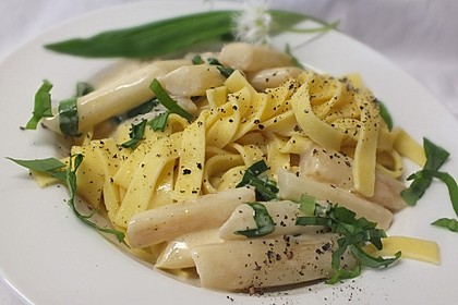 Gebratener Spargel mit Bärlauch 2