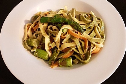 Gebratener Spargel mit Bärlauch 8