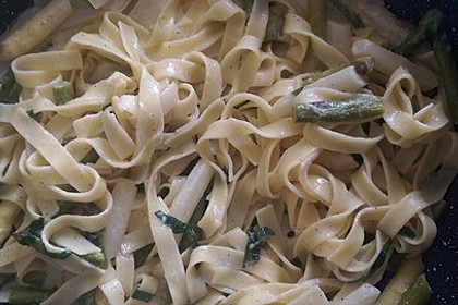 Gebratener Spargel mit Bärlauch 36