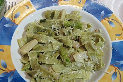 Gebratener Spargel mit Bärlauch 20