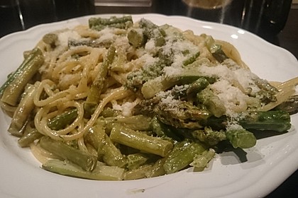 Gebratener Spargel mit Bärlauch 19