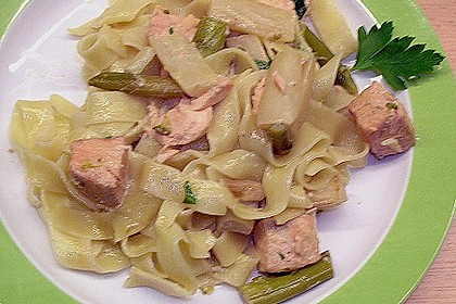 Gebratener Spargel mit Bärlauch 37