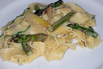 Gebratener Spargel mit Bärlauch 15
