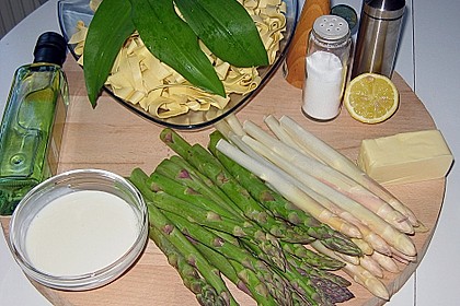 Gebratener Spargel mit Bärlauch 13