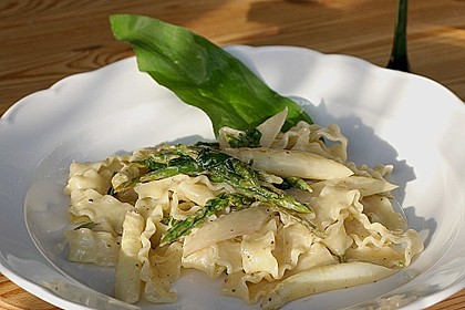 Gebratener Spargel mit Bärlauch 7