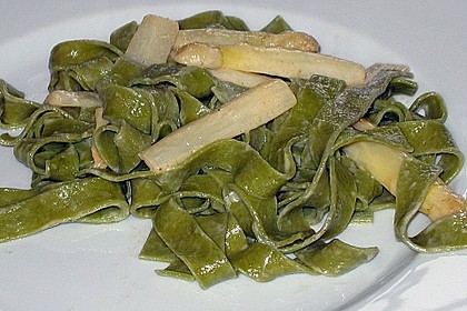 Gebratener Spargel mit Bärlauch 25