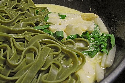 Gebratener Spargel mit Bärlauch 24