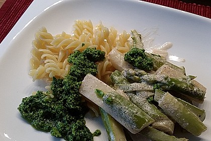 Gebratener Spargel mit Bärlauch 32