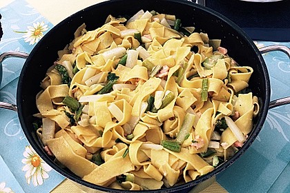 Gebratener Spargel mit Bärlauch 11
