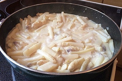 Gebratener Spargel mit Bärlauch 34