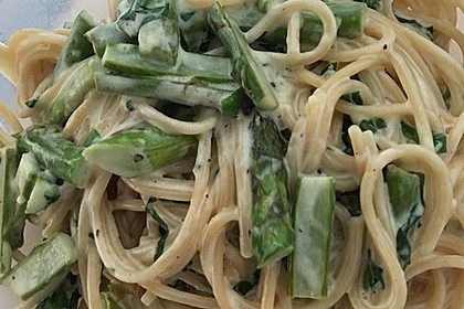 Gebratener Spargel mit Bärlauch 12