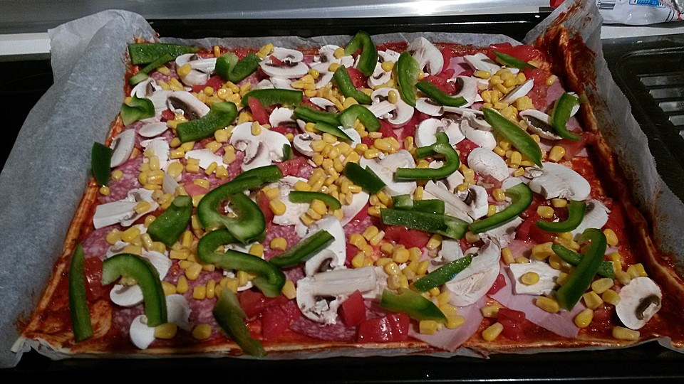 Pizza schnell und lecker von braver_haas | Chefkoch.de