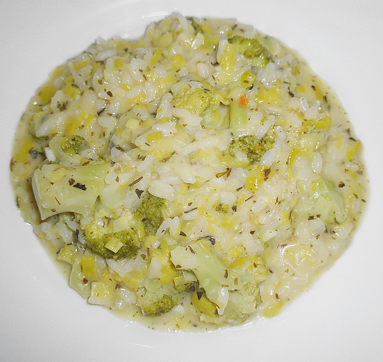 Brokkoli - Risotto mit Ziegenkäse von Vampirella | Chefkoch.de