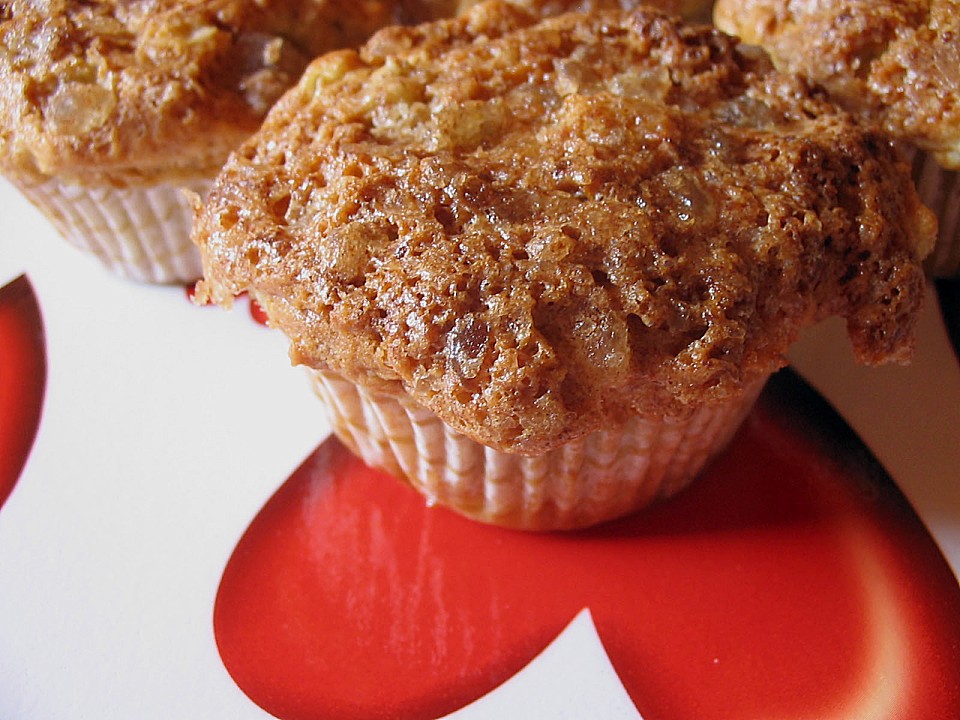 Rhabarber - Marzipan - Muffin mit Zimtkruste von Amarella | Chefkoch.de