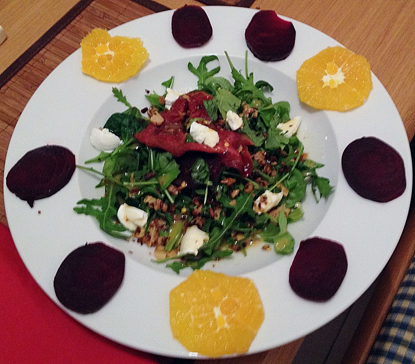 Rote Bete-Salat mit Ziegenkäse von Ela* | Chefkoch.de