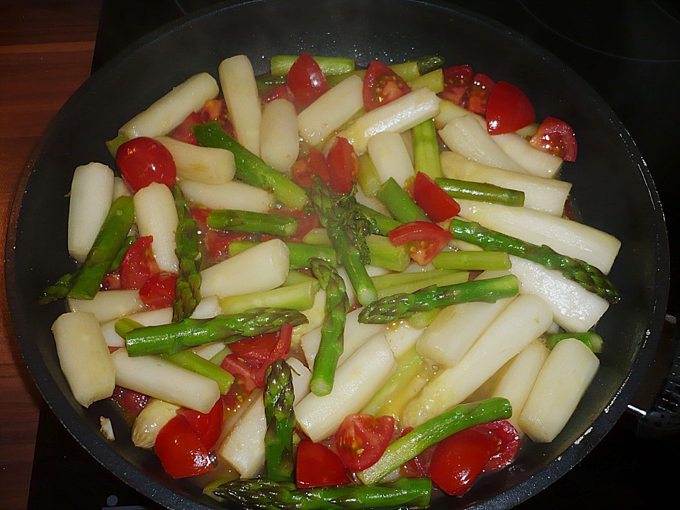 Spargel grün und weiß mit Nudeln von Brittaa | Chefkoch.de