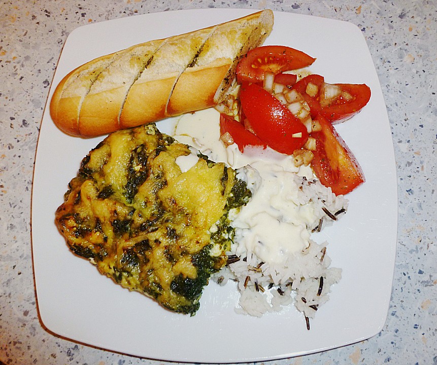 Seelachsfilet mit Spinat - Feta - Kruste von schnurps | Chefkoch.de