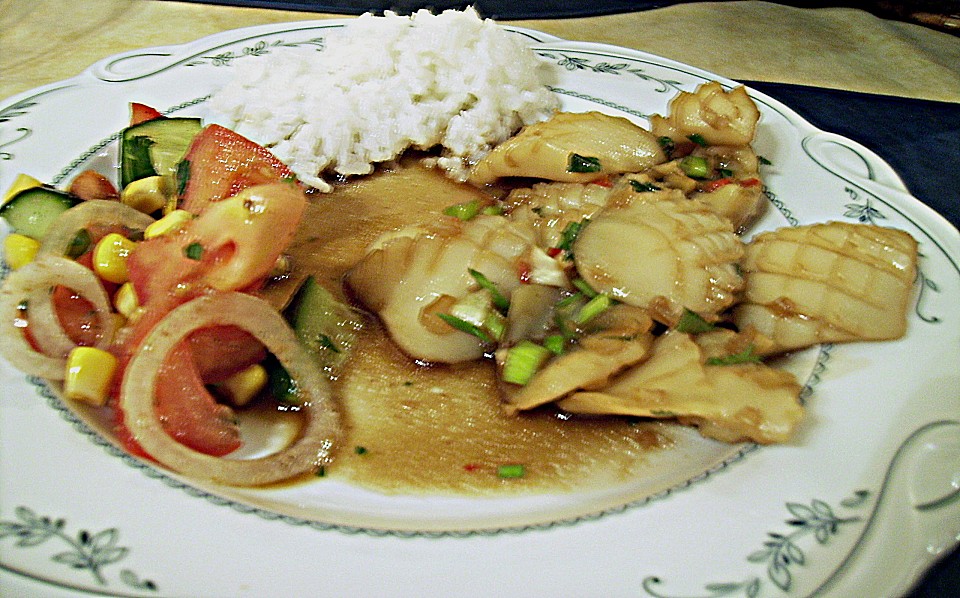 Tintenfisch in scharfer Sauce von feuervogel | Chefkoch.de