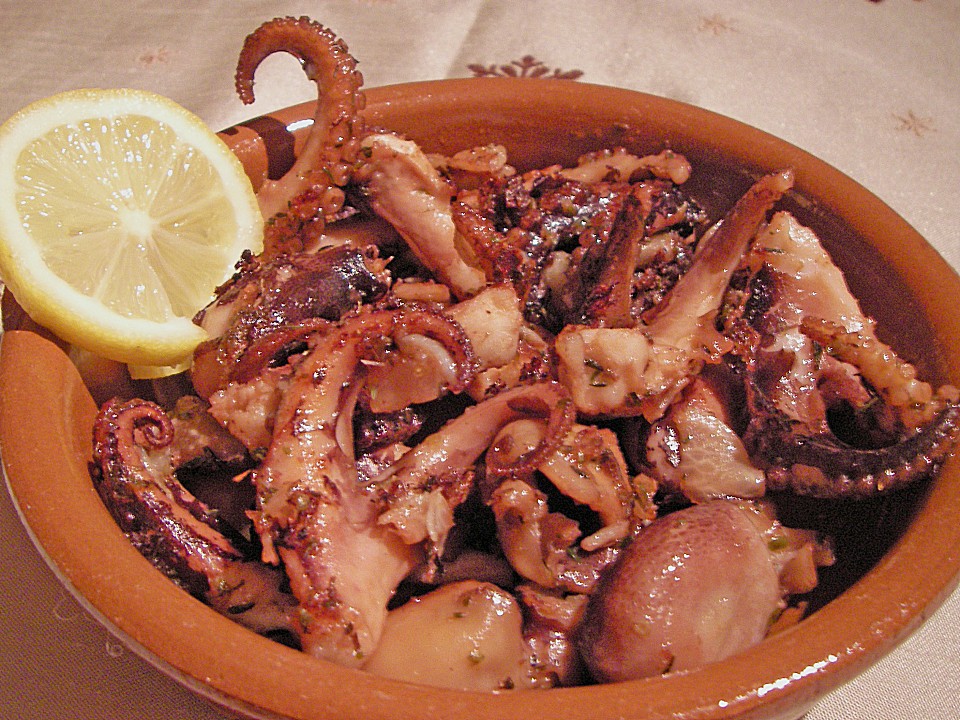 Krake gebraten von PetroRigos | Chefkoch.de