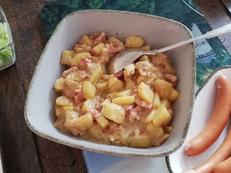 Warmer Kartoffelsalat mit Speck von Liesbeth | Chefkoch.de