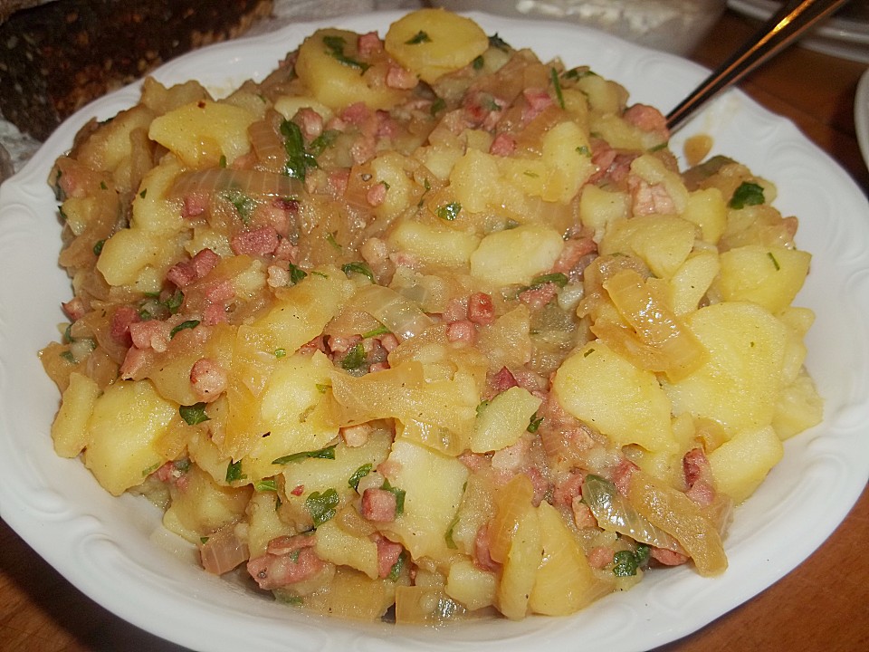 Warmer Kartoffelsalat mit Speck von Liesbeth | Chefkoch.de