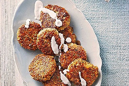 Grünkern - Frikadellen mit Joghurtsauce 1
