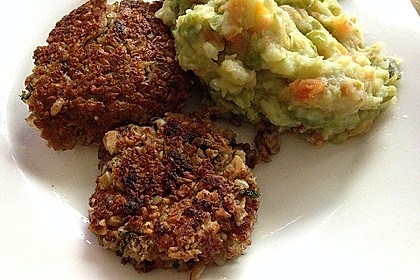 Grünkern - Frikadellen mit Joghurtsauce 7
