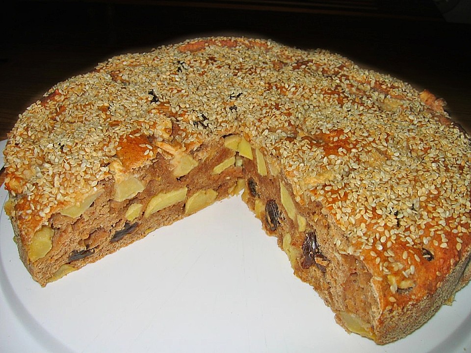 Vollkorn - Buttermilch - Apfelkuchen von kessichen | Chefkoch.de
